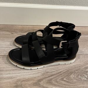 Sofft brand Black Strappy Sandals